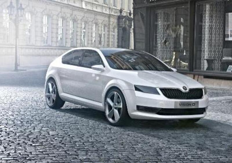 Skoda VisionD: nuove immagini ufficiali