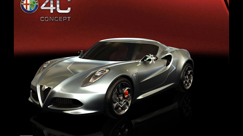 Alfa Romeo 4C Concept: anche su iPad e Tablet