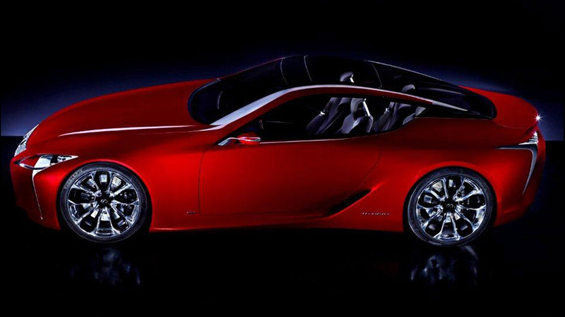 Lexus LF-Lc: svelate le linee della concept