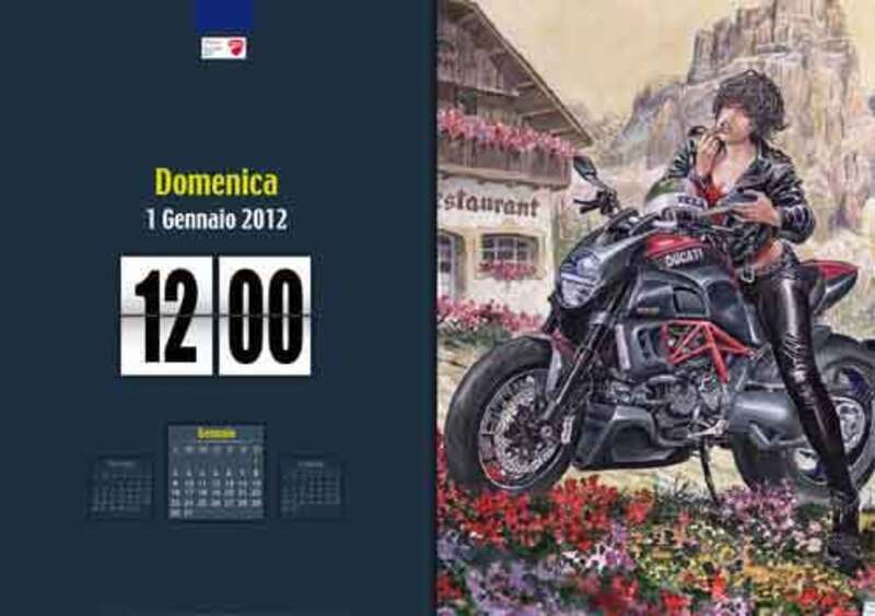 Festeggia il 2012 con il calendario TEXA firmato Milo Manara