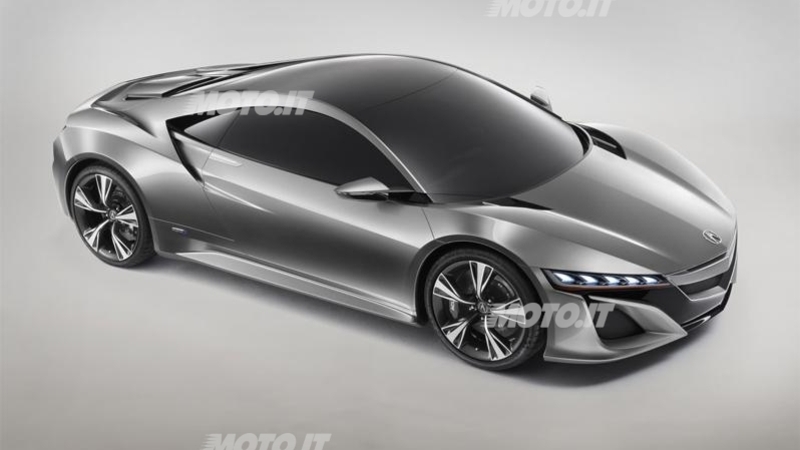 Honda NSX Concept: eccola in versione Coup&eacute;