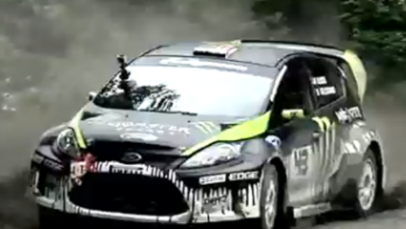 Ken Block sfida Ricky Carmichael - Video 1