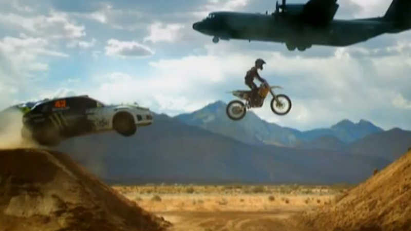 Ken Block sfida Ricky Carmichael - Video 2