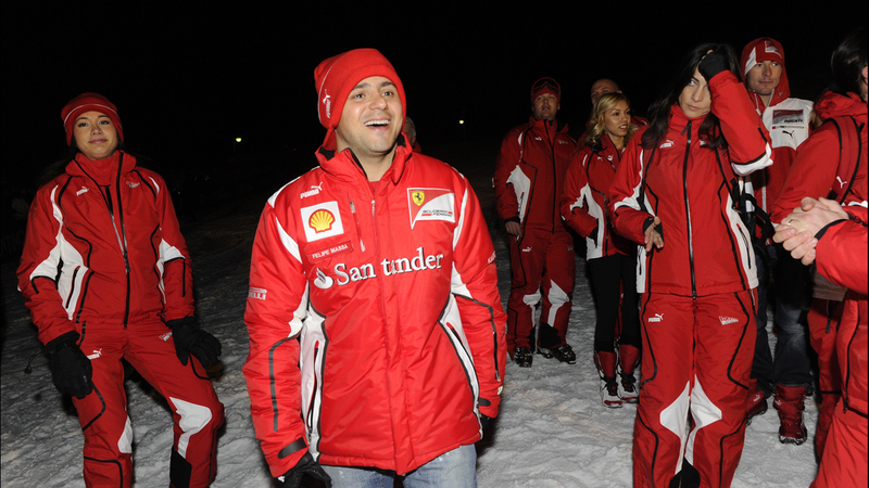 Wrooom 2012: il team Ferrari sulle nevi trentine