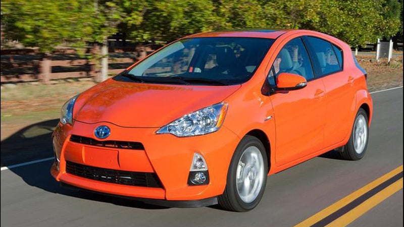 Toyota Prius C a Detroit