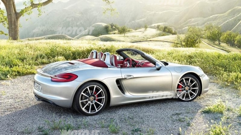 Porsche Boxster 2012: ecco la 981