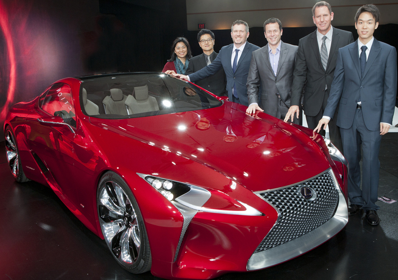 Lexus LF-LC Concept: premiata con l&rsquo;EyesOn Design 2012