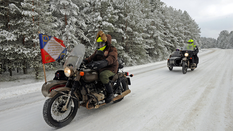 In sidecar, sulle orme di Napoleone