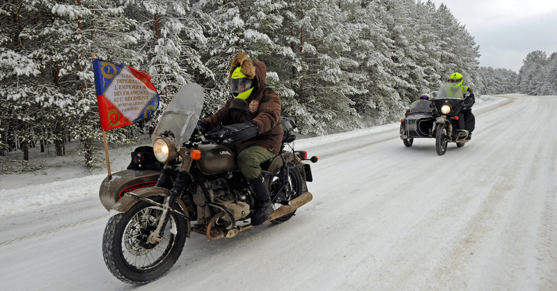 In sidecar, sulle orme di Napoleone