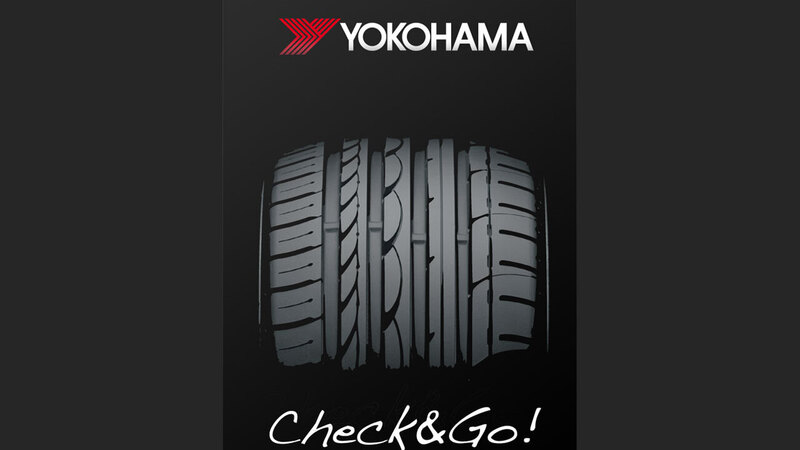 Yokohama Check&amp;Go!: nuova app per controllo pneumatici