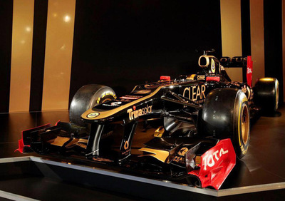 Lotus E20: svelata la monoposto 2012