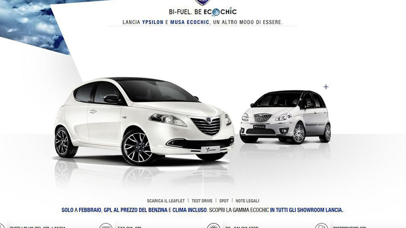 Lancia Ecochic: rinnovato il sito dedicato