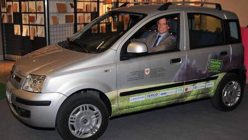 Fiat Panda: presentata a Bolzano variante sperimentale a biometano