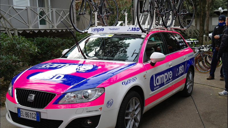 Seat auto ufficiale di Lampre ISD