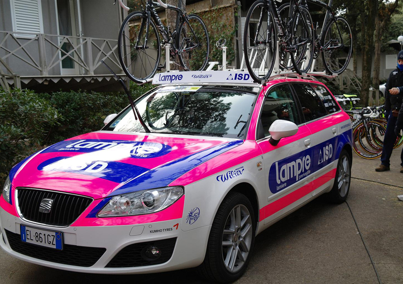 Seat auto ufficiale di Lampre ISD