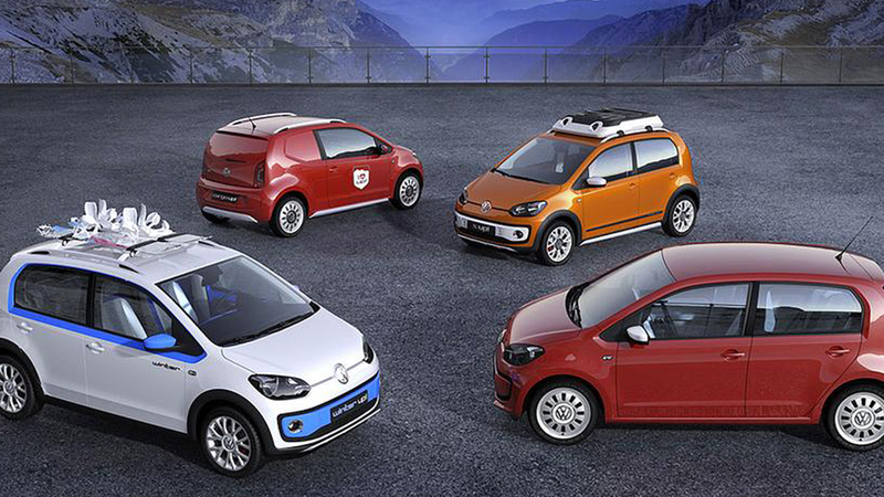 Volkswagen up!: a Ginevra in 5 versioni