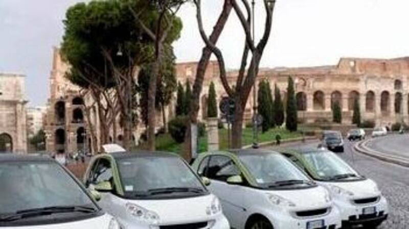 smart auto ufficiale della XVIII Maratona di Roma