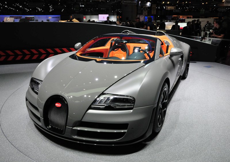 Bugatti al Salone di Ginevra 2012