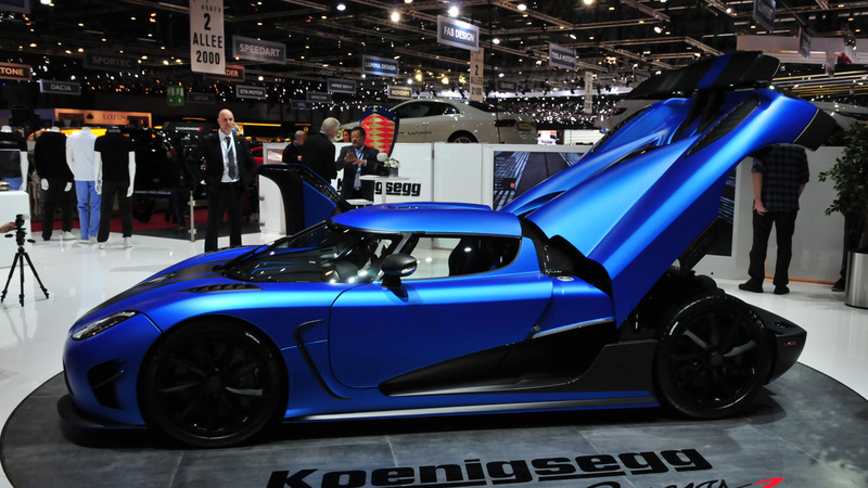 Koenigsegg al Salone di Ginevra 2012