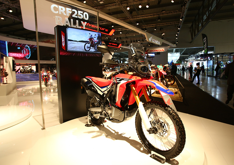 Honda CRF 250 Rally a EICMA 2016: foto e dati