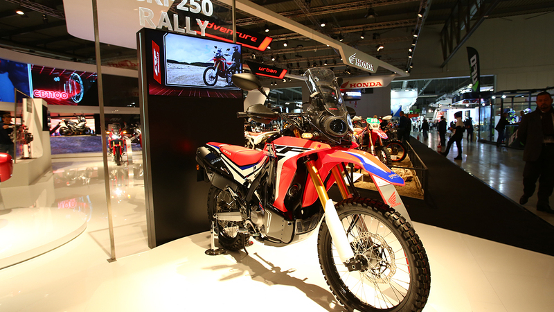 Honda CRF 250 Rally a EICMA 2016: foto e dati