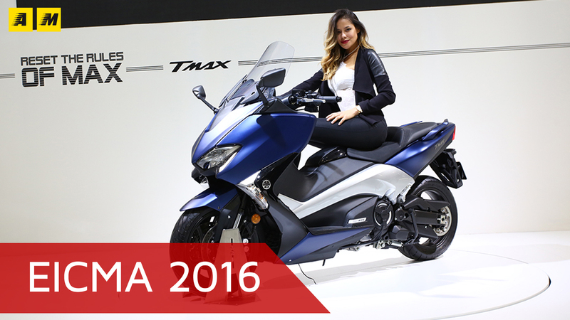 Yamaha TMAX 2017 a EICMA 2016: video