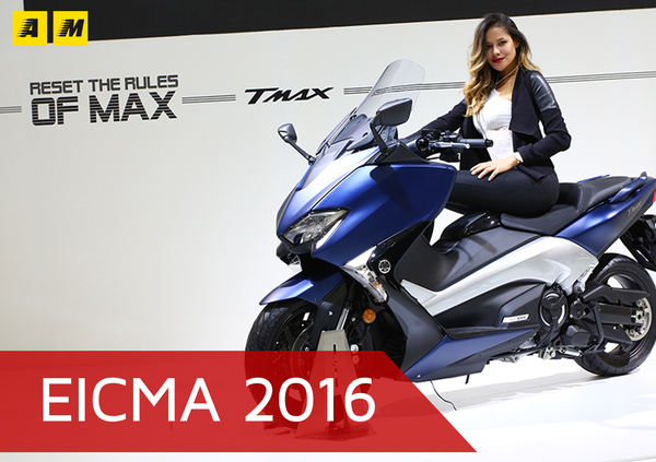 Yamaha TMAX 2017 a EICMA 2016: video