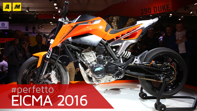 Prototipo KTM Duke 790 a Eicma 2016: Il video