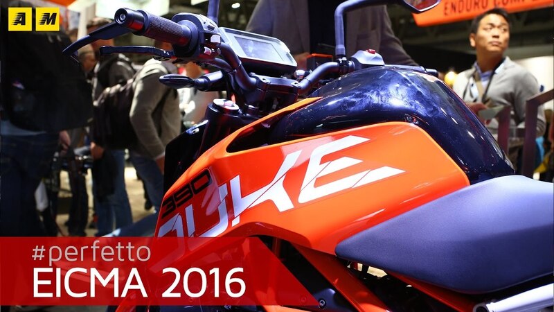 KTM Duke 390 2017 ad EICMA 2016: il video