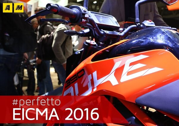 KTM Duke 390 2017 ad EICMA 2016: il video