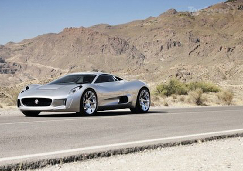 Jaguar C-X75: niente turbine per la versione stradale