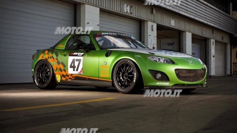 La Mazda MX-5 parteciper&agrave; al Campionato Britannico GT 2012