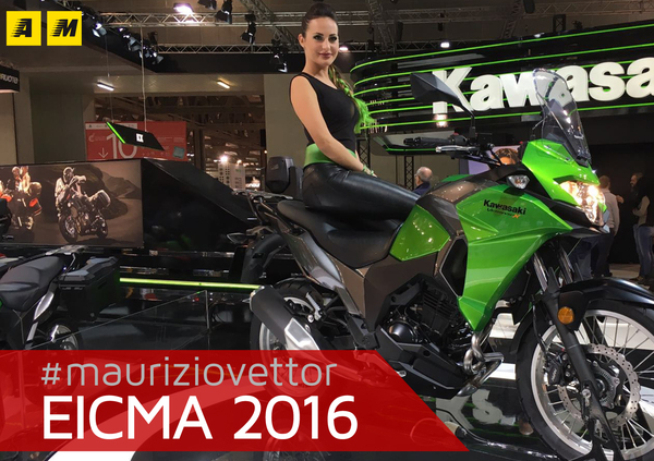 Kawasaki Versys-X 300 ad EICMA 2016: video