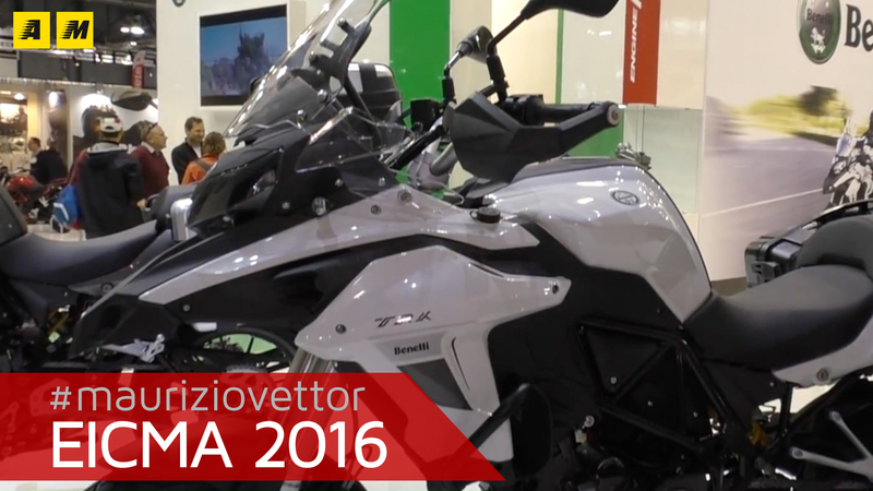 Benelli TRK 502 ad EICMA 2016: video