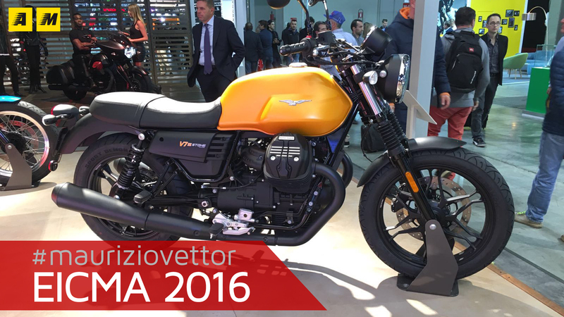 Moto Guzzi V7 III a Eicma 2016: il video