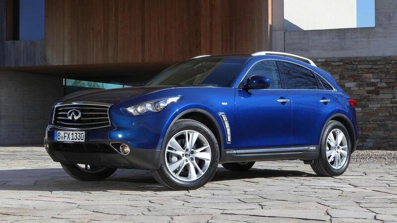 Infiniti FX 2012: prima immagine ufficiale