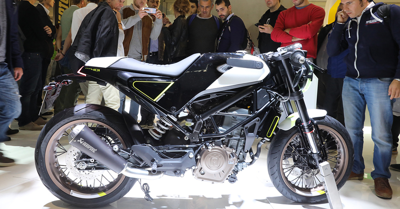 Husqvarna Vitpilen 401 e Svartpilen 401 a EICMA 2016: foto e dati