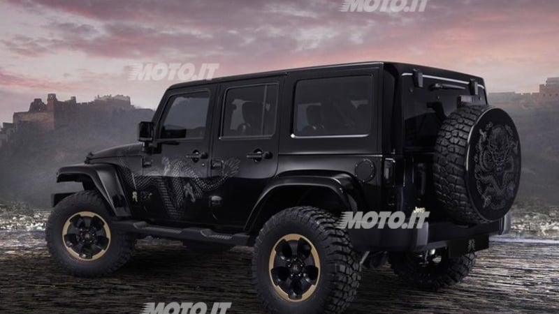 Jeep Wrangler Dragon Design Concept