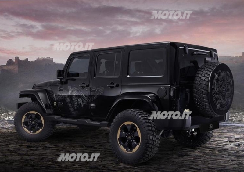 Jeep Wrangler Dragon Design Concept