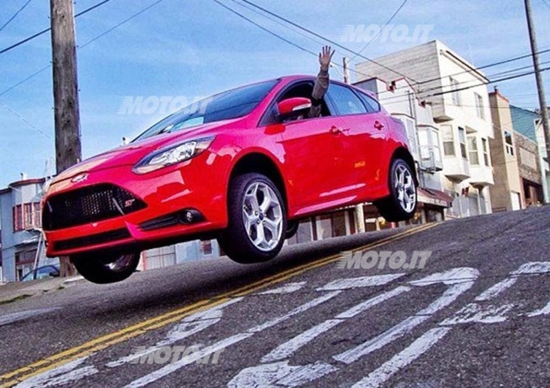 Ken Block: prime immagini da San Francisco con la Ford Focus ST