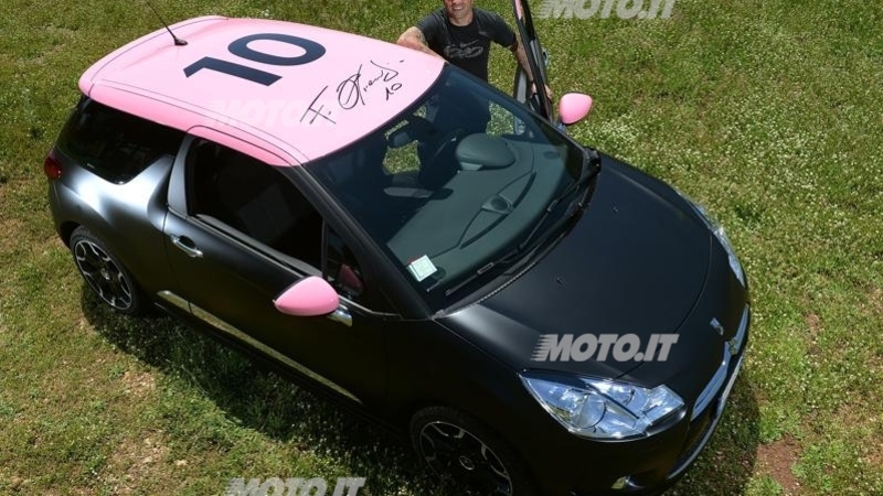 Fabrizio Miccoli firma una Citro&euml;n DS3 per l&#039;ospedale pediatrico di Palermo