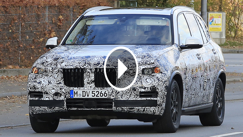 Nuova BMW X5 2018 corre veloce sul tracciato del Nurburgring [Video Spia]