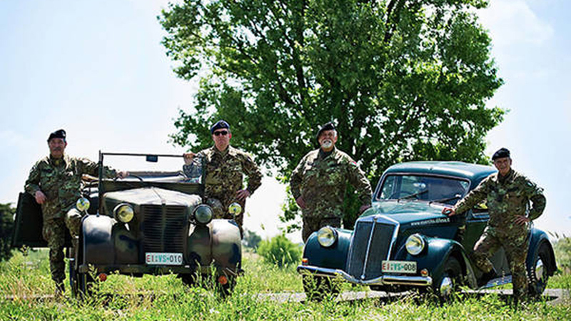 Mille Miglia 2012: al via due vetture storiche delle Forze Armate Italiane