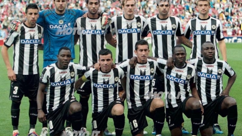 Dacia: in Champions League con l&rsquo;Udinese Calcio