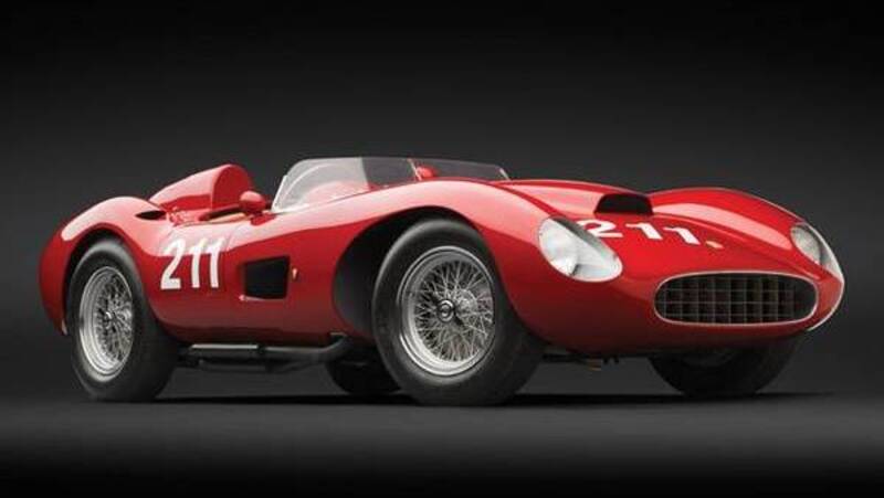 Ferrari: venduto all&#039;asta uno dei due esemplari della Testa Rossa 625 TRC del 1957