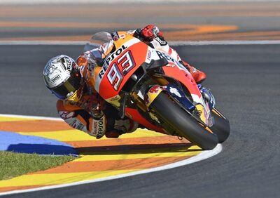 MotoGP. Marquez si aggiudica le FP3 a Valencia