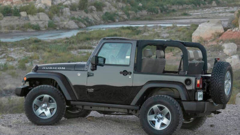 Jeep Wrangler: richiamati alcuni esemplari M.Y. 2010