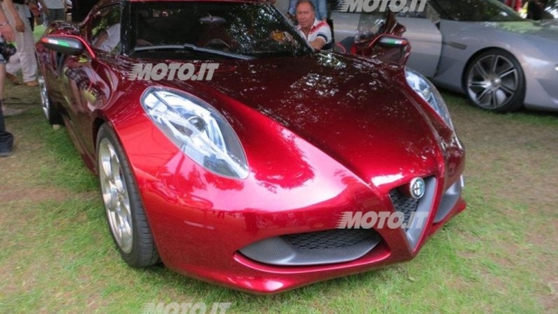 Alfa Romeo 4C: miglior concept car a Villa d&rsquo;Este