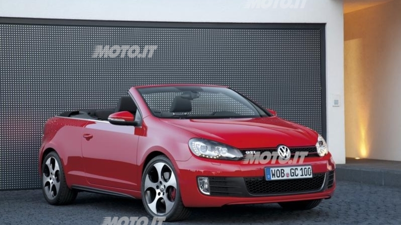 Volkswagen Golf GTI Cabriolet: listino prezzi