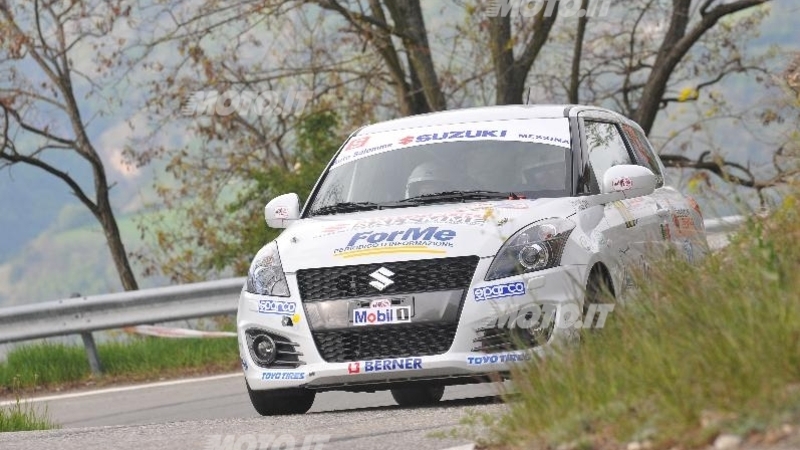 Suzuki Rally Cup, ancora primi Defilippi e Cresta